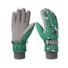 Kids Winter Ski Gloves Cartoon Warm Windproof Non-slip Outdoor Play Cycling 7-12 Years