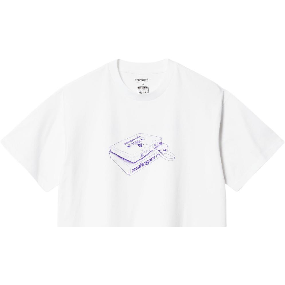 Carhartt WIP Front Print Pattern Crew Neck Cotton Short Sleeve T-Shirt Men Tops I030593-0YG-XX