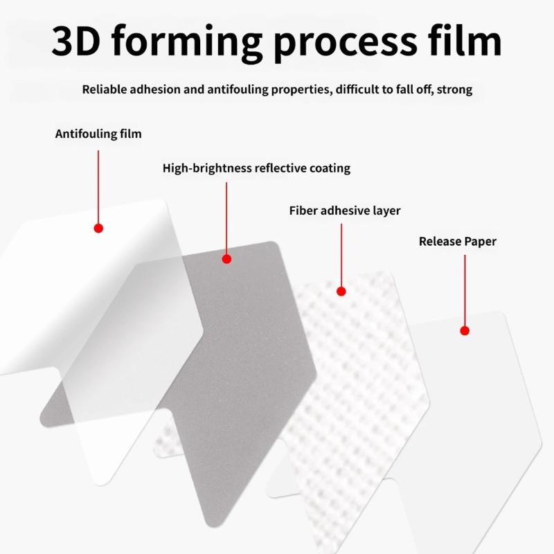 Road Bike Spoke Reflective Sticker Safety Decals Wheel Rims Reflective Sticker Signs for Night Cycling Enduring