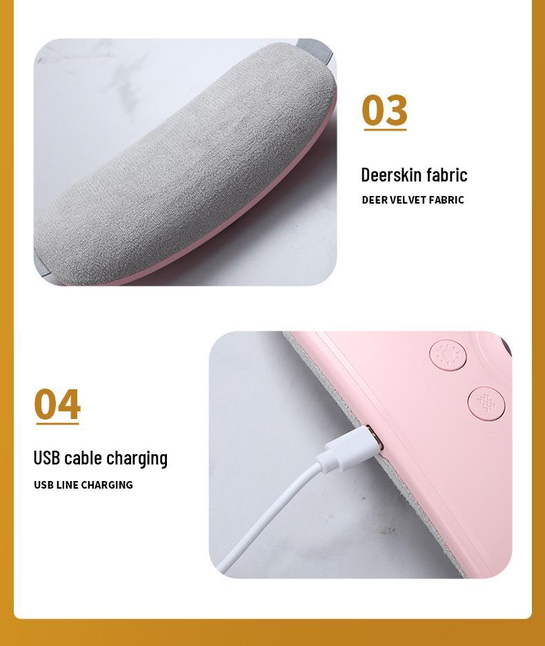 Infrared Heating Massage Belt: Electric Vibration & Physiotherapy for Warm Comfort