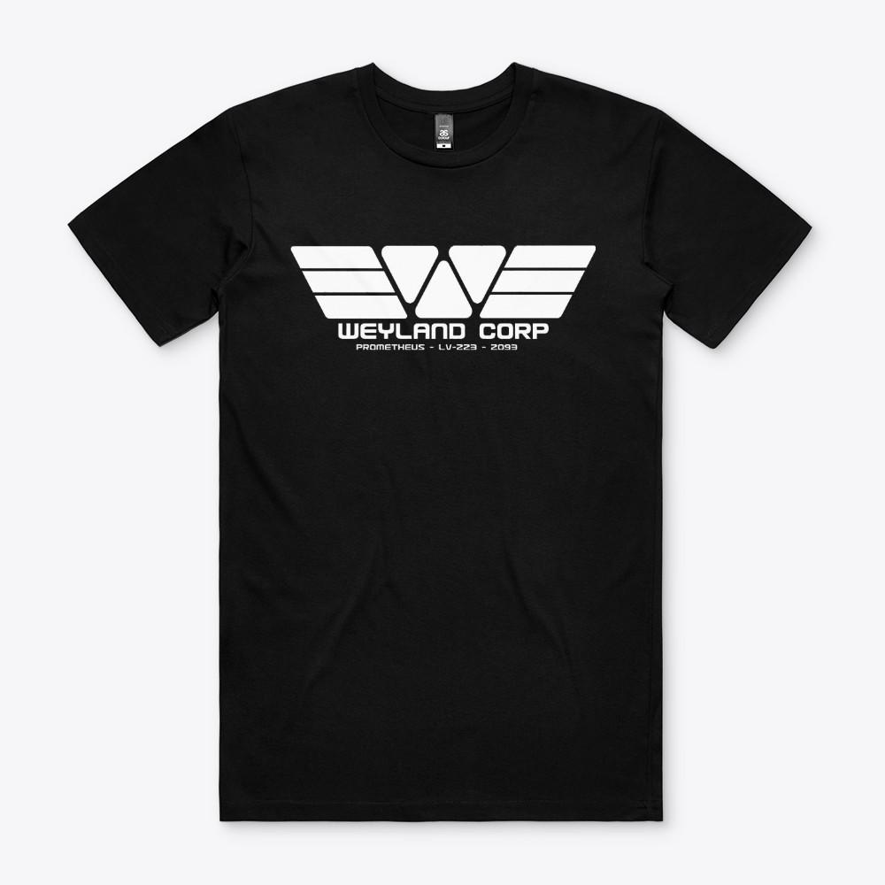 Weyland Corp TShirt - Alien DVD Top Prometheus Nostromo T Shirt Tee Gift S