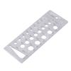 Drill Gauges Bolts And Wire Diameter Index Gauge Stainless Metric Gauge Multipurpose Measurement Tool with Hanging Hole