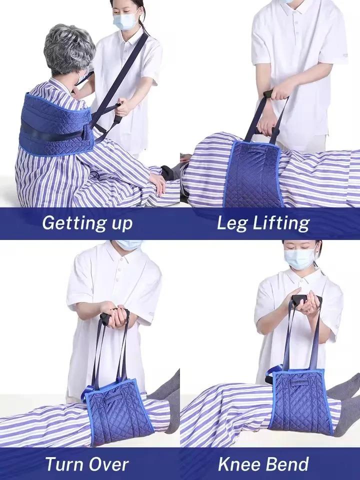 Bed Transfer Board Extra Wide Non-Slip Auxiliary Bed Transfer Sling for The Elderly and People with Lower Limb