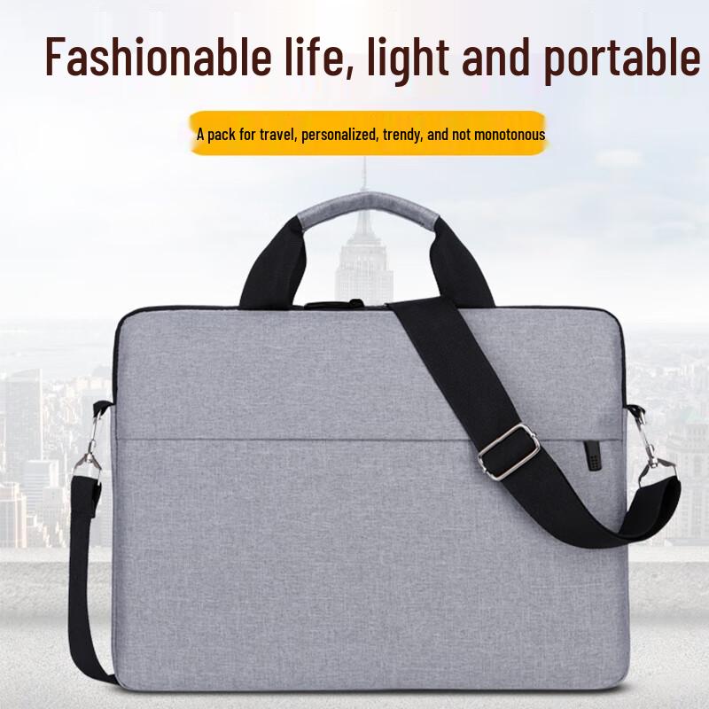 Roam Time Men s Slim Business Laptop Briefcase 13.3 inch