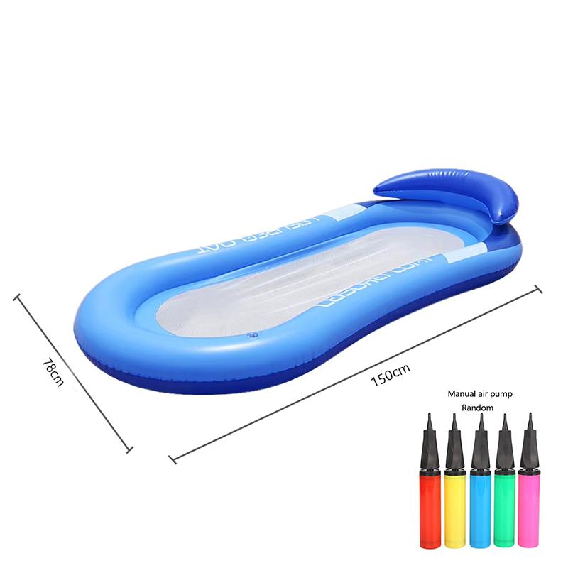Inflatable Air Mattress for Women Water Hammock Inflatable Ring for Kids Large Floating Toy Swimming Tube Chair Pool Floats