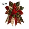 Handgefertigte Feiertagsdekorationen Festlicher gesteppter Weihnachtstürbehang DIY Nähset, Immergrüner Baum, 3D gepolsterter Patchwork Kreative Wochenendprojekte