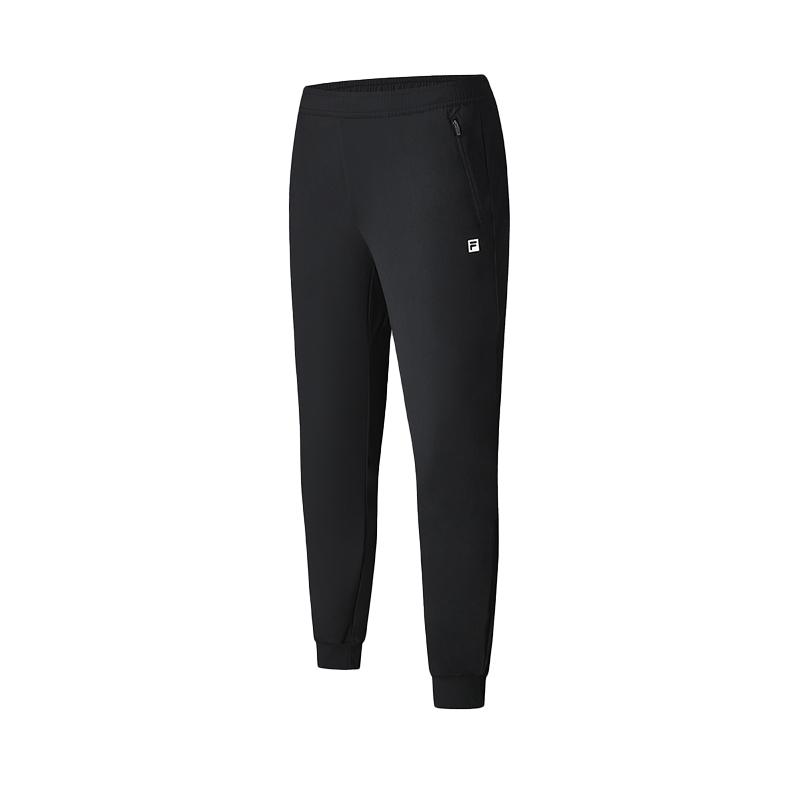 Fila Fitness Series Knitted Long Pants Men Bottoms Deep-Black A51M421615ABK
