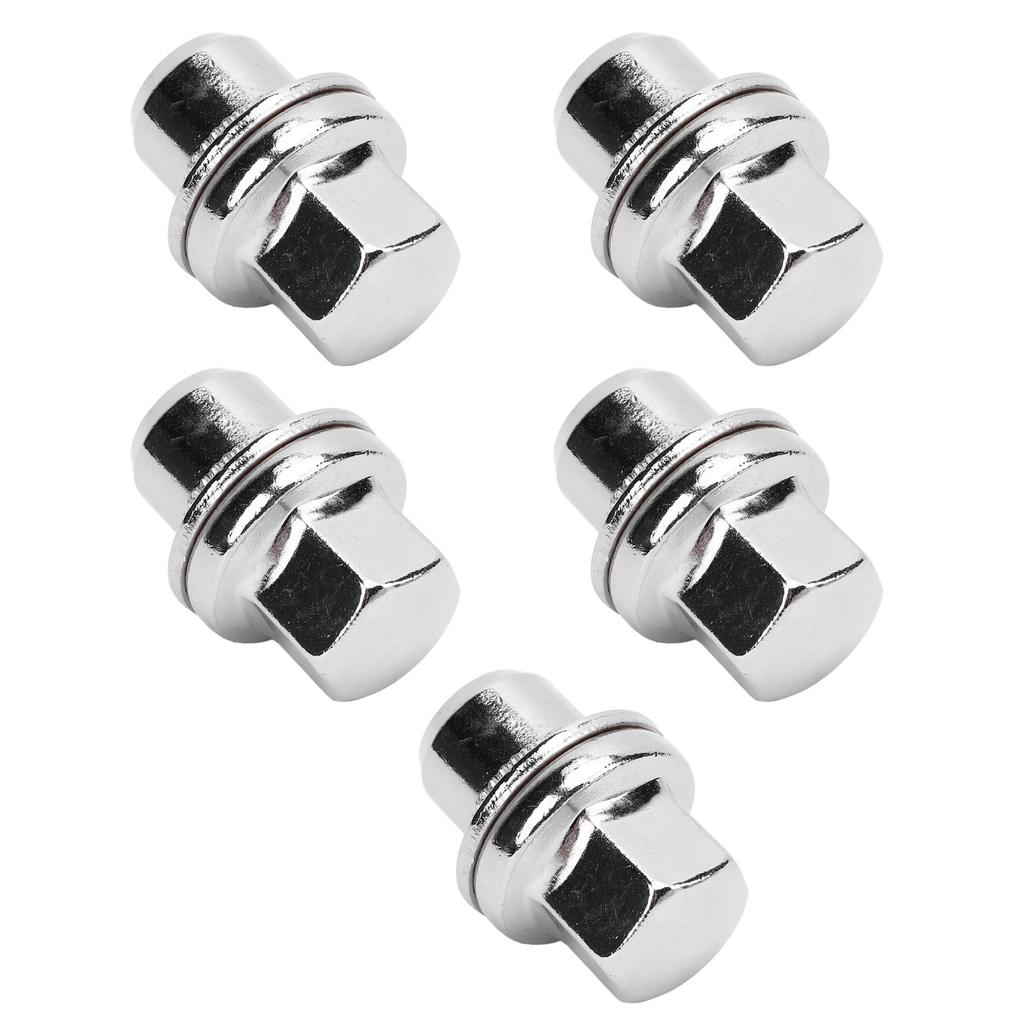 5PCS Wheel Lug Nuts Set High Hardness Steel Alloy Zinc Plated LR068126 for Discovery Defender LR3