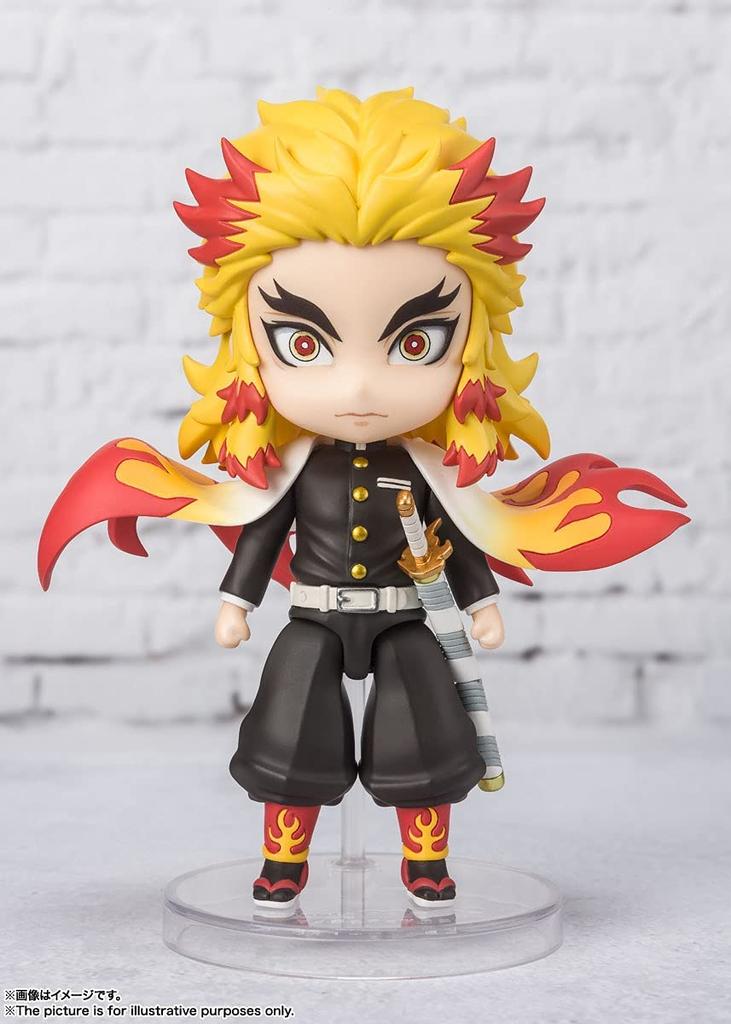 TAMASHII NATIONS Figuarts mini Demon Slayer: Kimetsu no Yaiba Rengoku Anjuro Flame Breathing approximately 90mm PVC&ABS painted movable figure