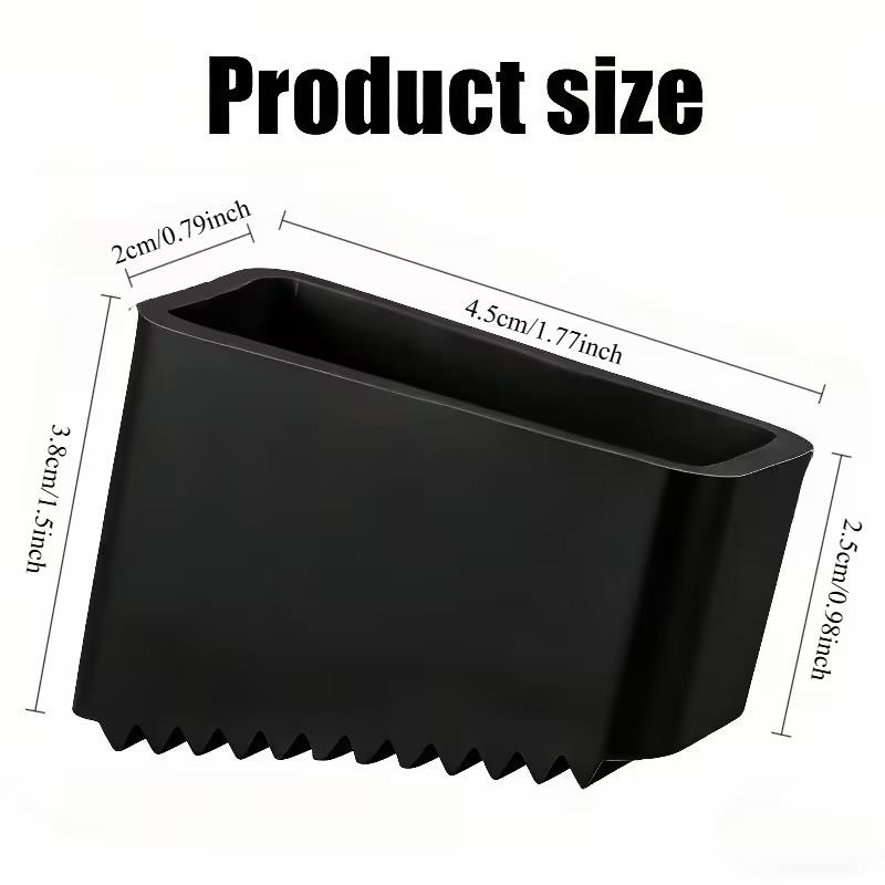 4/8pcs Ladder Anti-Slip Feet – Heavy-Duty Replacement Caps, Textured, Durable for Indoor/Outdoor