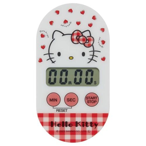 Skater Magnetic Kitchen Timer, Hello Kitty Red Heart, Sanrio KTM1-A