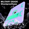 For iPad (2025)/iPad 10.9 (2022) Case Silicone + PC Kickstand Tablet Cover with Pencil Holder