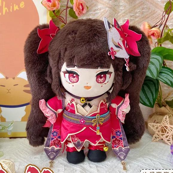 20cm Video Game Honkai: Star Rail Theresa Apocalypse Elysia Le RaideMei Sunday Jingliu Cute Plush Dress-up Cotton Doll Toys