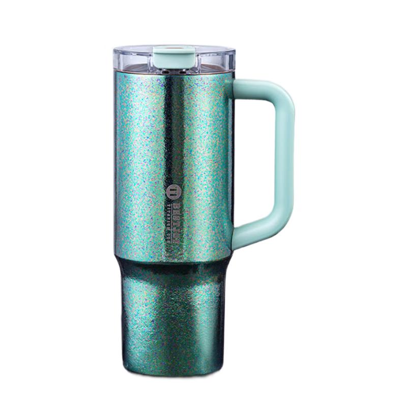 FUGUANG Shixi Supreme 1000ml Pure Titanium Insulated Coffee Mug
