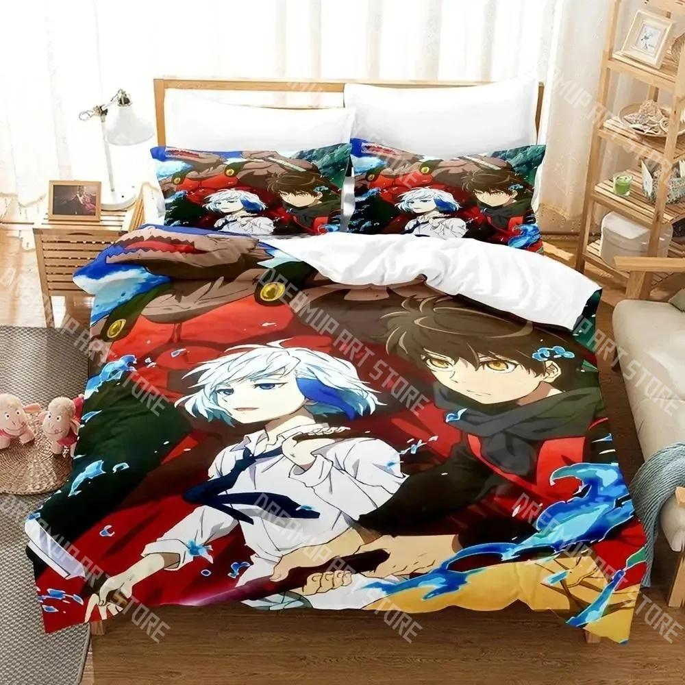 Fashion Tower Of God Game Bedding Set Single Twin Full Queen King Size Bed Set Kids Bedroom Duvetcover Sets Bed Sheet Set