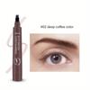 Four-prong Micro-carving Durable Waterproof Anti-sweat Silky Not Easy To Fade Shaping Water Eyebrow Pencil