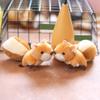 Little Squirrel Plush Pendant Keychain Toy Doll Cartoon Bag Ornament Hanger School Bag Key Chain Ornament