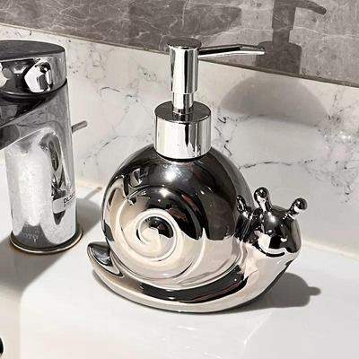 Ceramic Lotion Bottle Press Shampoo Body Wash Hand Sanitizer Dispenser Bottle