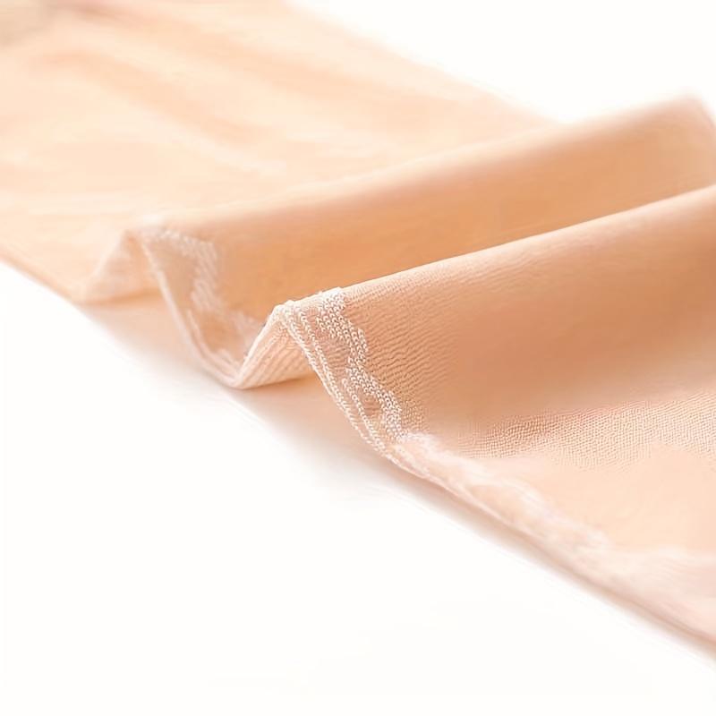 5 Pairs Breathable Comfy Semi-sheer Unisex Socks - Non Slip Bottom - Women's Stockings & Hosiery