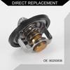 Engine Coolant Thermostat for Opel Ascona 1981-1988 No90200836 1 Pc Silver