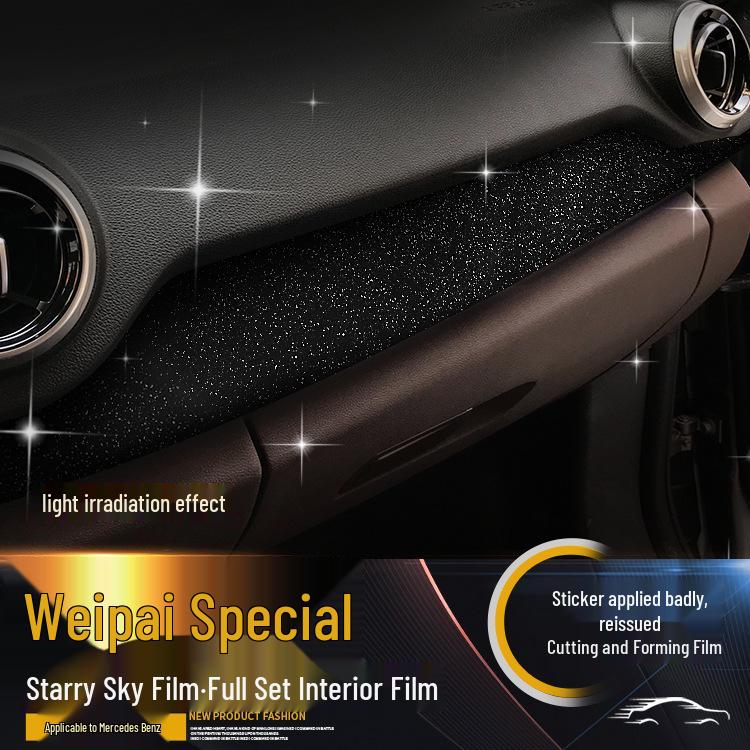 Starry Sky Glitter Film for WEY VV5/VV6/VV7S Interior Decoration