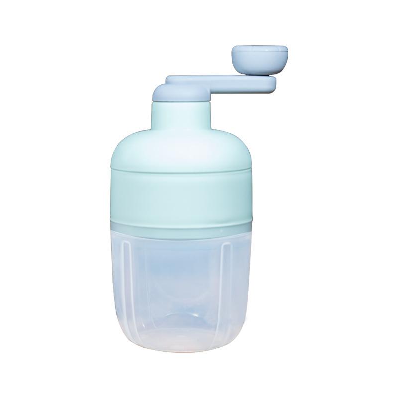 Manual Ice Shaver Snow Cone Machine Household Small Ice Crusher Hand Cranked Block Shaver - Snow Maker for Shaved Ice