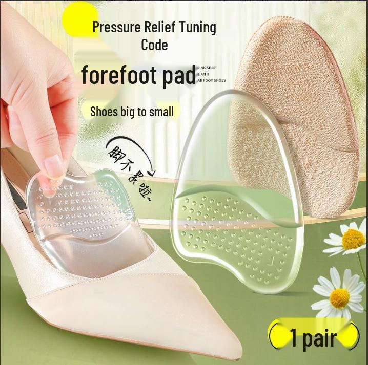 

Удобная силиконовая нескользящая амортизирующая подушечка для передней части стопы для женщин 9*6.5cm