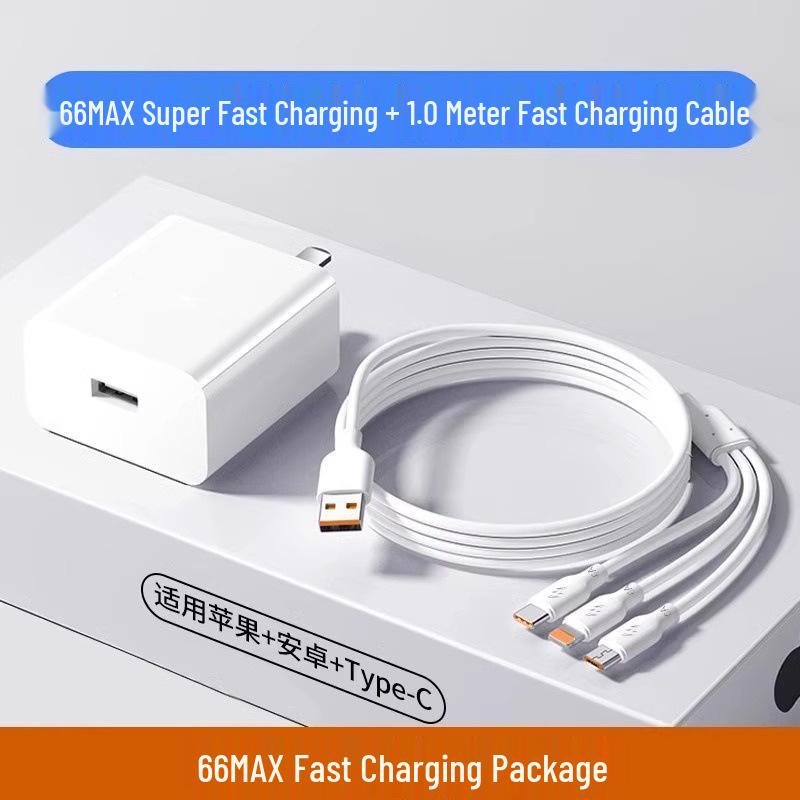3-in-1 Type-C Multi-Function Data Cable Set for Android and Huawei