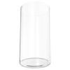 Glass Cup Clear Cylinder Holder for Pillar Candles Windproof Glass Shade Home Wedding Party Decor Decoration