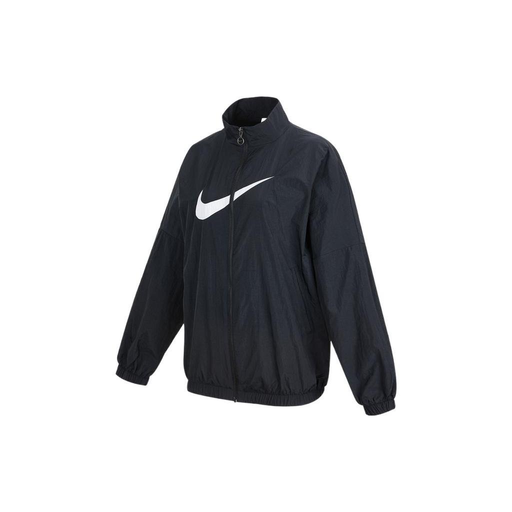 Nike Sportswear Essentials Jackets Women's Black Stand Collar Moderate Other DM6182-010
