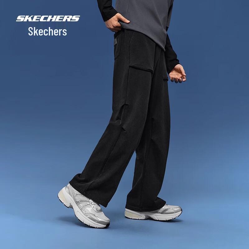 Skechers Men's L325M053 Quick-Dry Casual Sports Pants