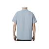Adidas Casual Breathable Comfortable Short Sleeve Polo Shirt Men Tops Blue Gray IJ6108