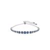 Swarovski [Authentic Product from Headquarters/shopping Bag Included] Emily Blue Rhodium Bracelet 5663394