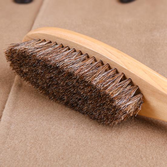 Clothes Brush Manual Lint Remover Handheld Dust Removal Brush with Soft Bristles
