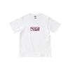 Uniqlo Logo Print Letter Short Sleeve T-Shirt Men Tops White 447420-00