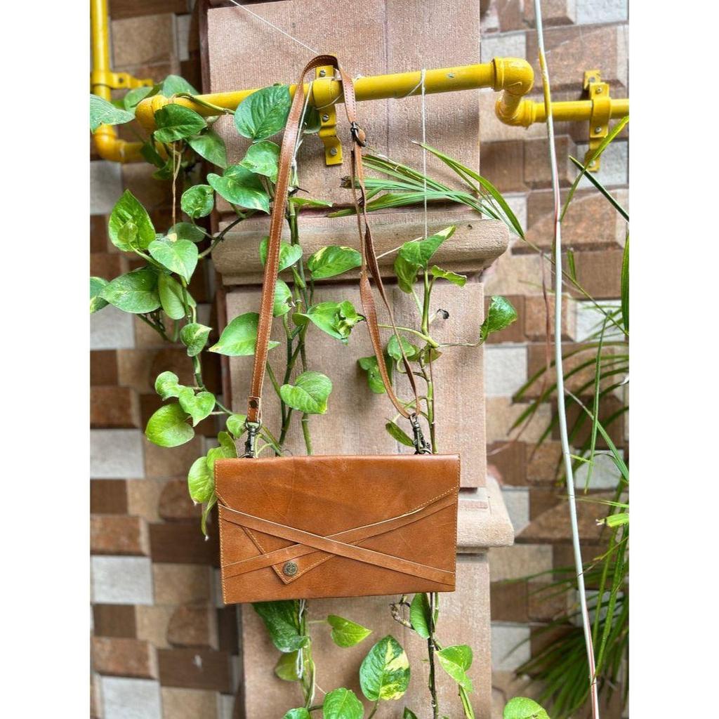 Genuine Leather Light-weight Cross-body Unique