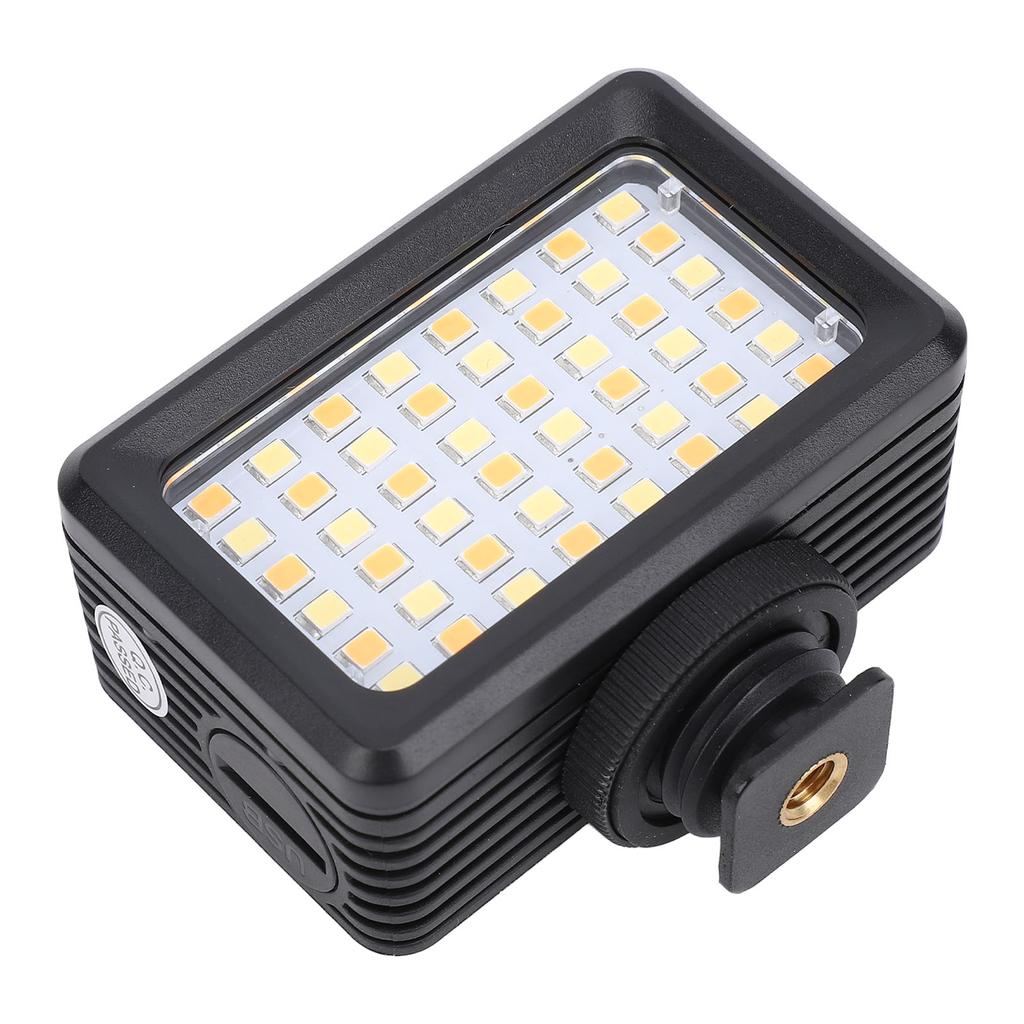 LED Camera Light 40m Waterproof 2700K To 5600K Portable Dive LED Video Light for Action Camera