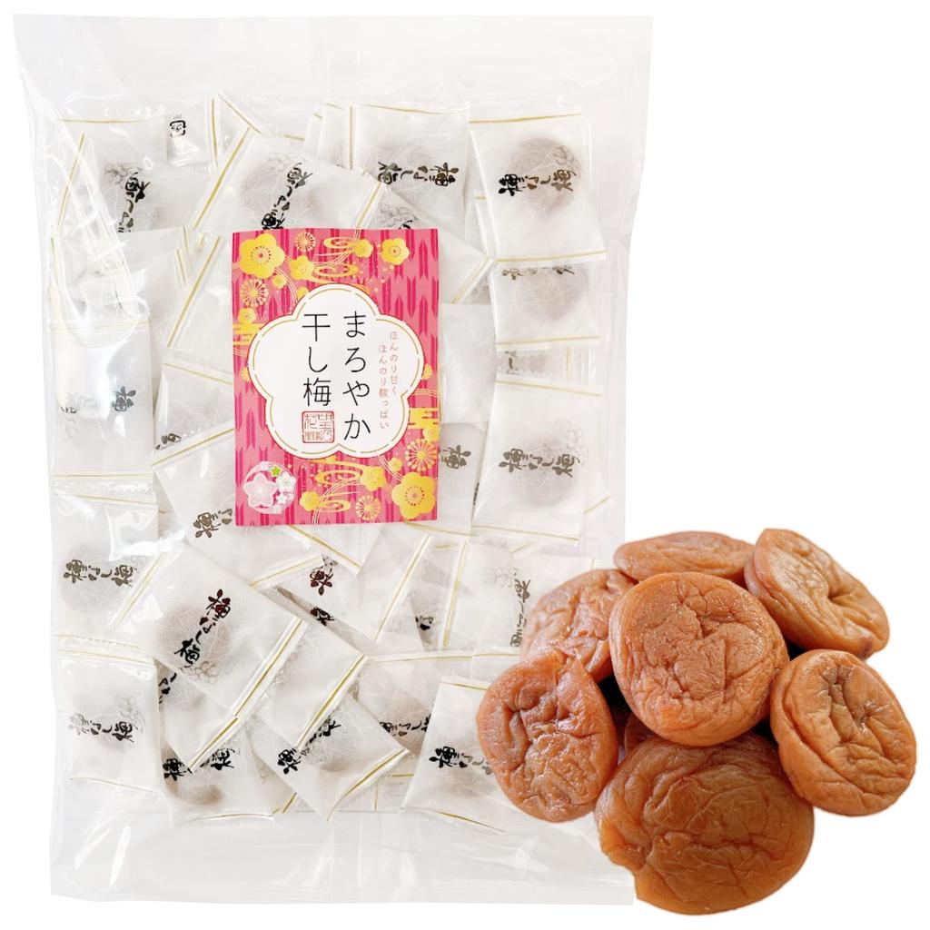 Minoka Mellow Dried Dried Individually Wrapped Dried Seedless Plum for Commercial Large Convenient To Easy To 380g X 1 Bag - Plums, Seedless, Plums,