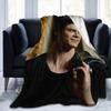 Damon Salvatore Blankets The Vampire Diaries Plush Funny Breathable Throw Blankets for Home Autumn/Winter