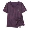 Women's Plus Size 2-Piece Casual Set, Short Sleeve Top & Wide Leg Pants (XL-5XL)