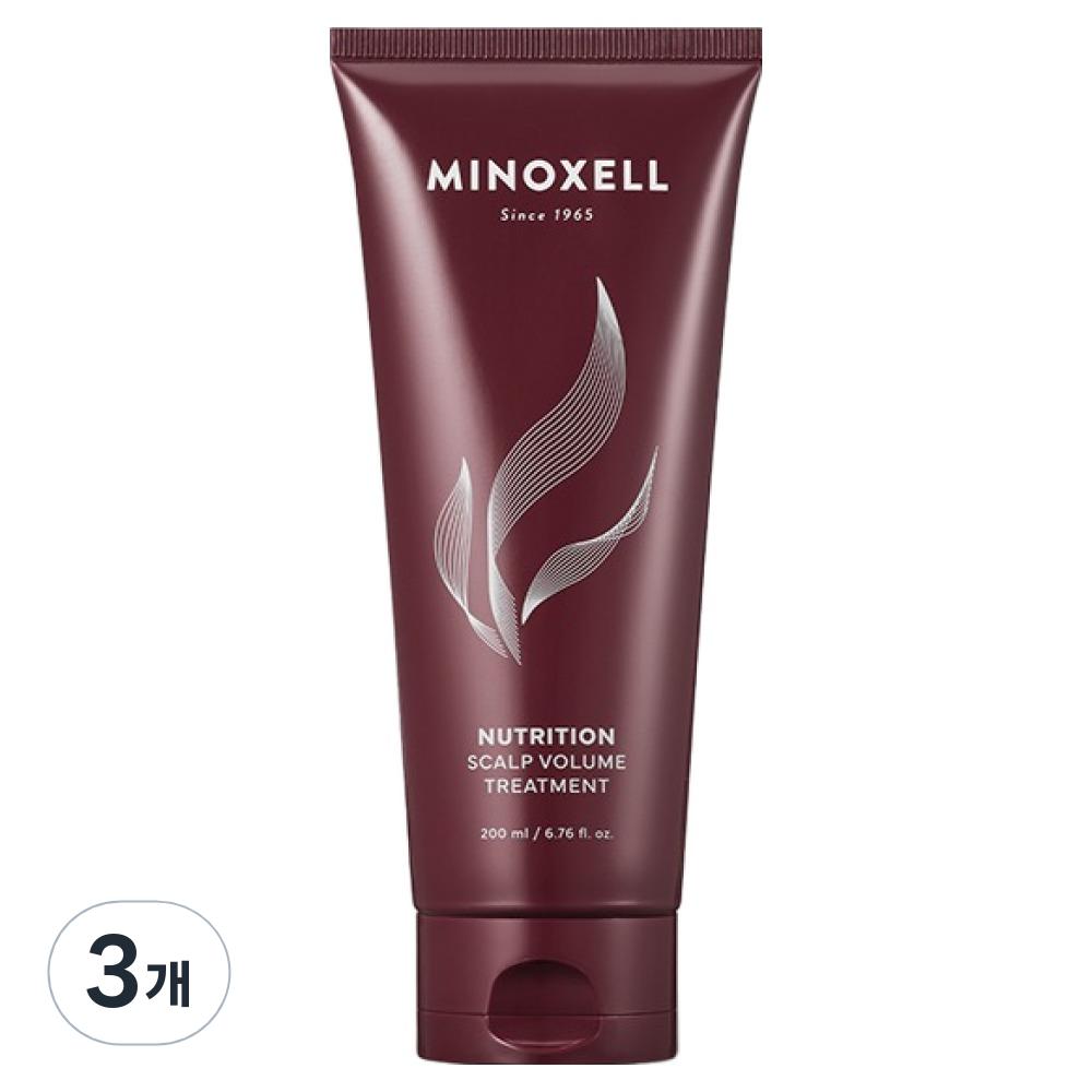 Hyundai Pharmaceutical Mynoxel Nutrition Scalp Volume Treatment 200ml 3 Pcs