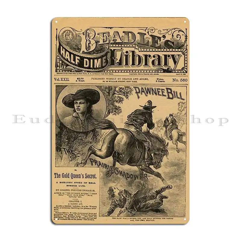 Металлическая табличка Дикий Запад Персонализированная печать Гаражная вечеринка Дом Оловянная табличка Постер 20x30cm