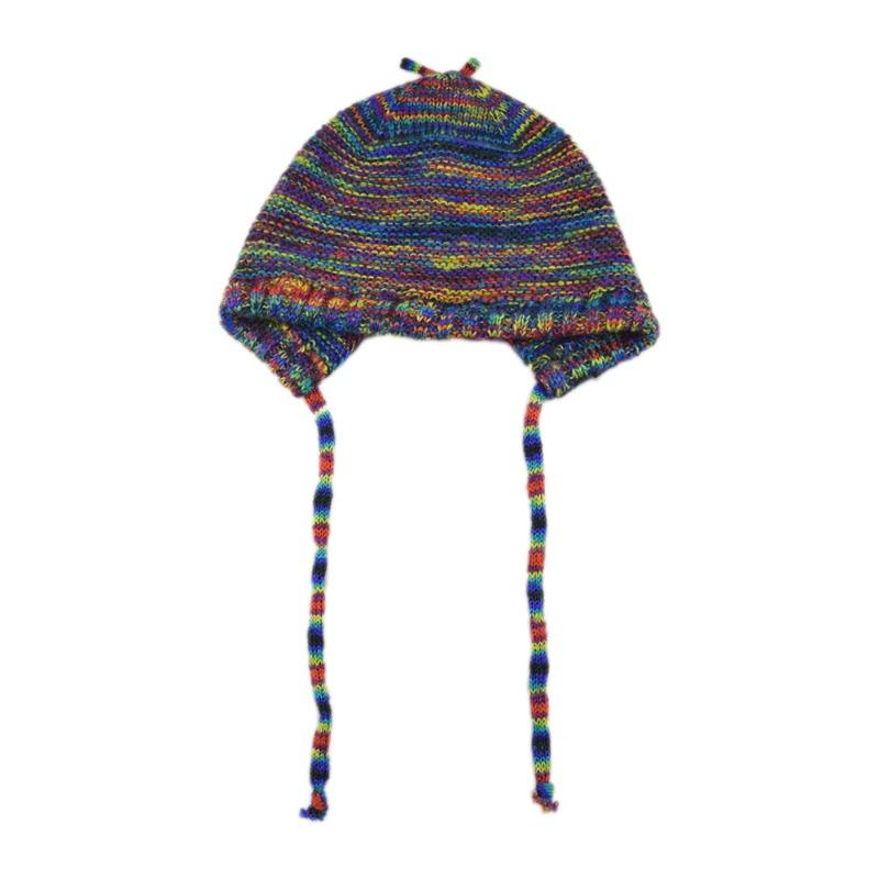 

1pc Ear Protection Color Matching Beanie for Women,Face Neck Warm Drawstring Adjustable Head Cap for Winter Daily Wear,Holiday One Size