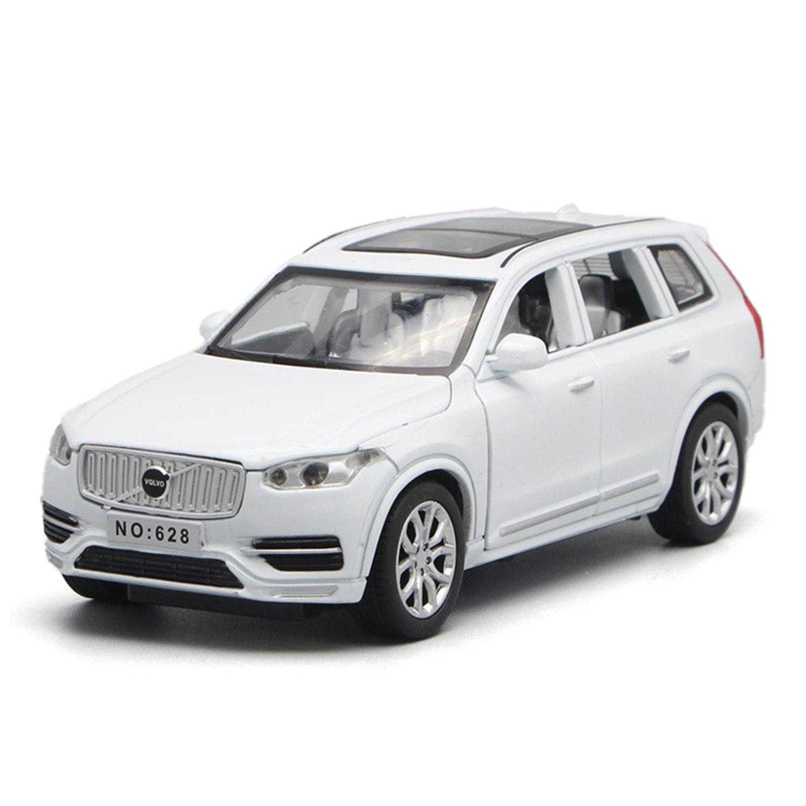 

1/32 Volvo XC90 Внедорожник Металлическая Литая Модель Автоаксессуар Серия Звук и Свет Детская Игрушка Подарок для Детей Подарок на День Рождения Коллекция белый