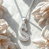 Charming Alphabet Elegant Pendant Initial Letter S Simple Exquisite Love Heart Necklace Fashion DIY