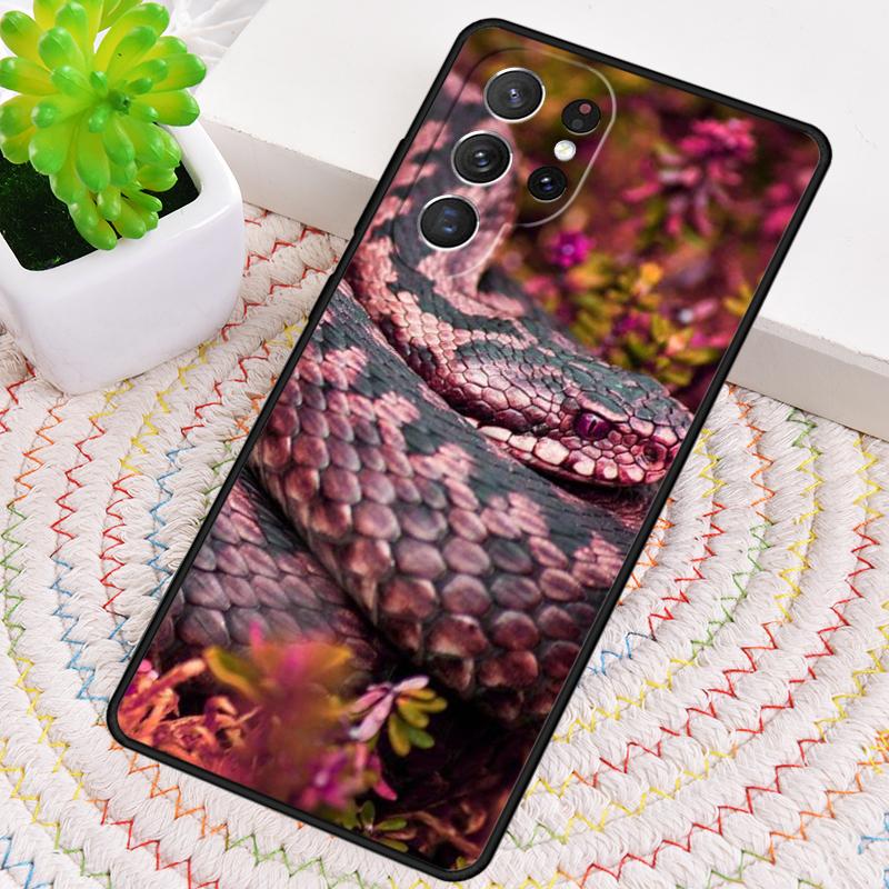 Snake Reptile Cold Blooded Phone Case For Samsung Galaxy Note 10 Pro S26 S25 S24 S23 S22 Ultra Plus S21 FE S20 Shockproof Cover