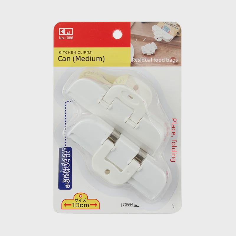 Japanische KM Feuchtigkeitsdichte Lebensmittelbeutel-Clips zum Verschließen der Küche
