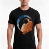 Spaceunisex Tshirt Summer Casual Cotton Tee Oversized Streetwear Tops Vintage Graphic Print Loose Fit Short Sleeve