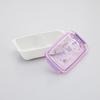 Skater Bento Easy To Single 530ml Domed Dishwasher and Microwave Made In Sanrio Pastel Vivid Watercolor Floral Box, Biomass, Clean, Tier, Capacity,