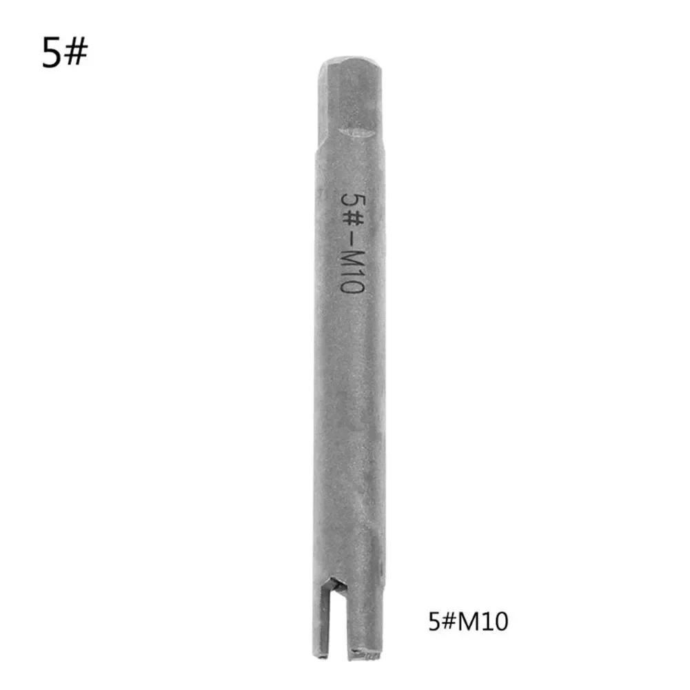 M3-M12 Screw Tap Extractor Steel Broken Head Taps Remover Stripped Screw Taps Extractor Set Screw Remover Tools Drill-Bits